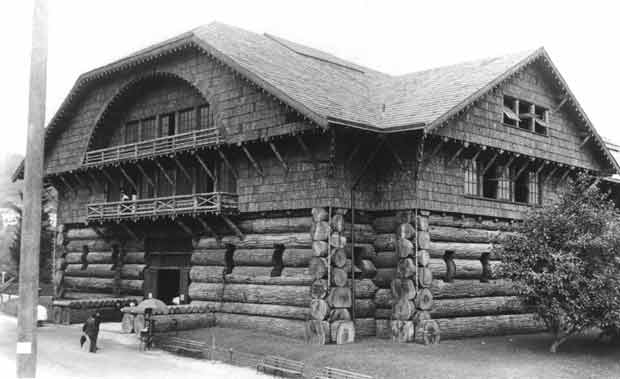 Old World Forestry Building Exterior