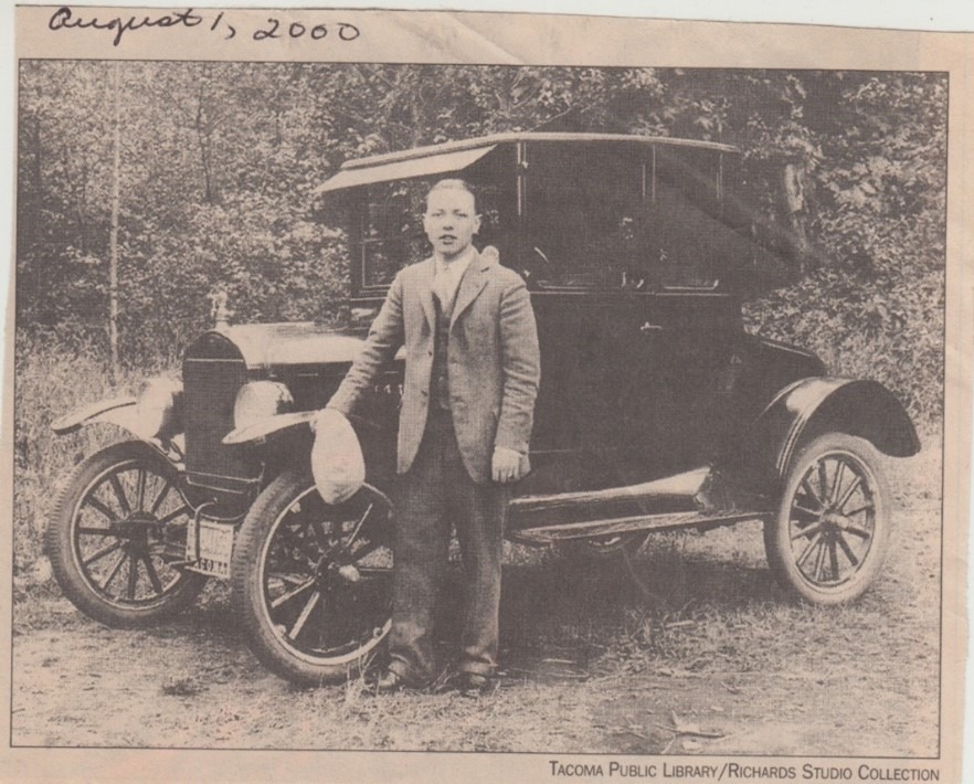 A young Ben B. Cheney in the mid-1920s