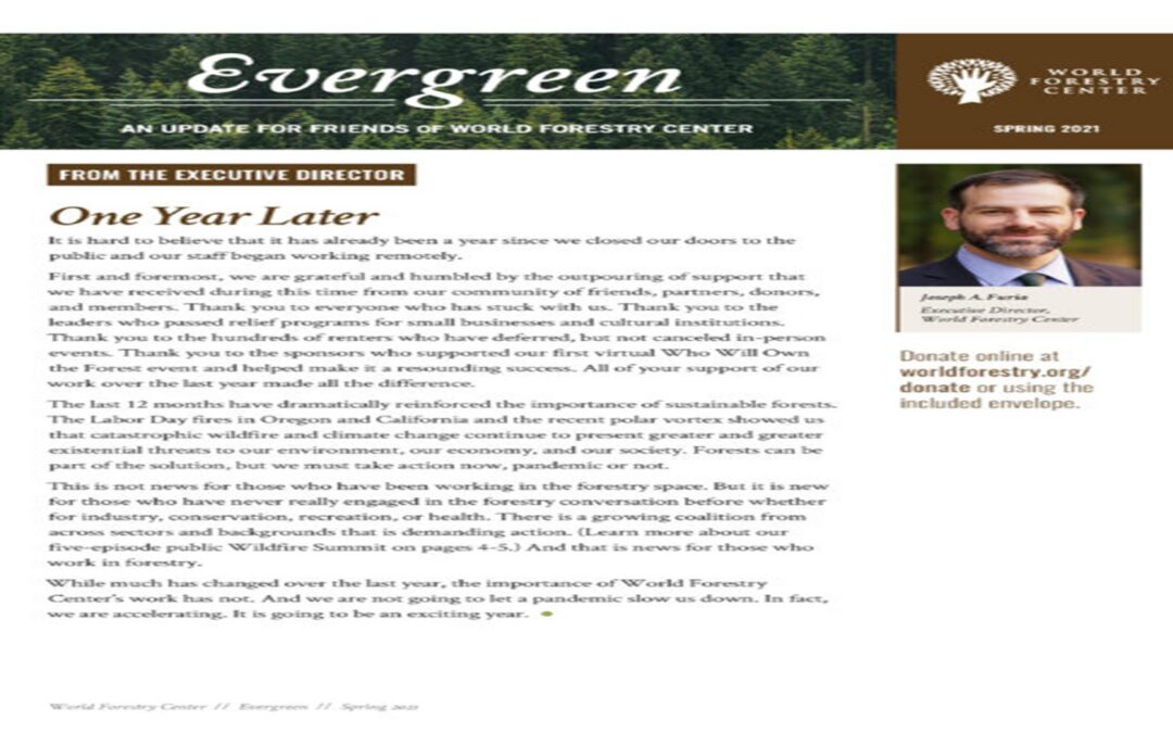 Evergreen Magazine | Spring ’21