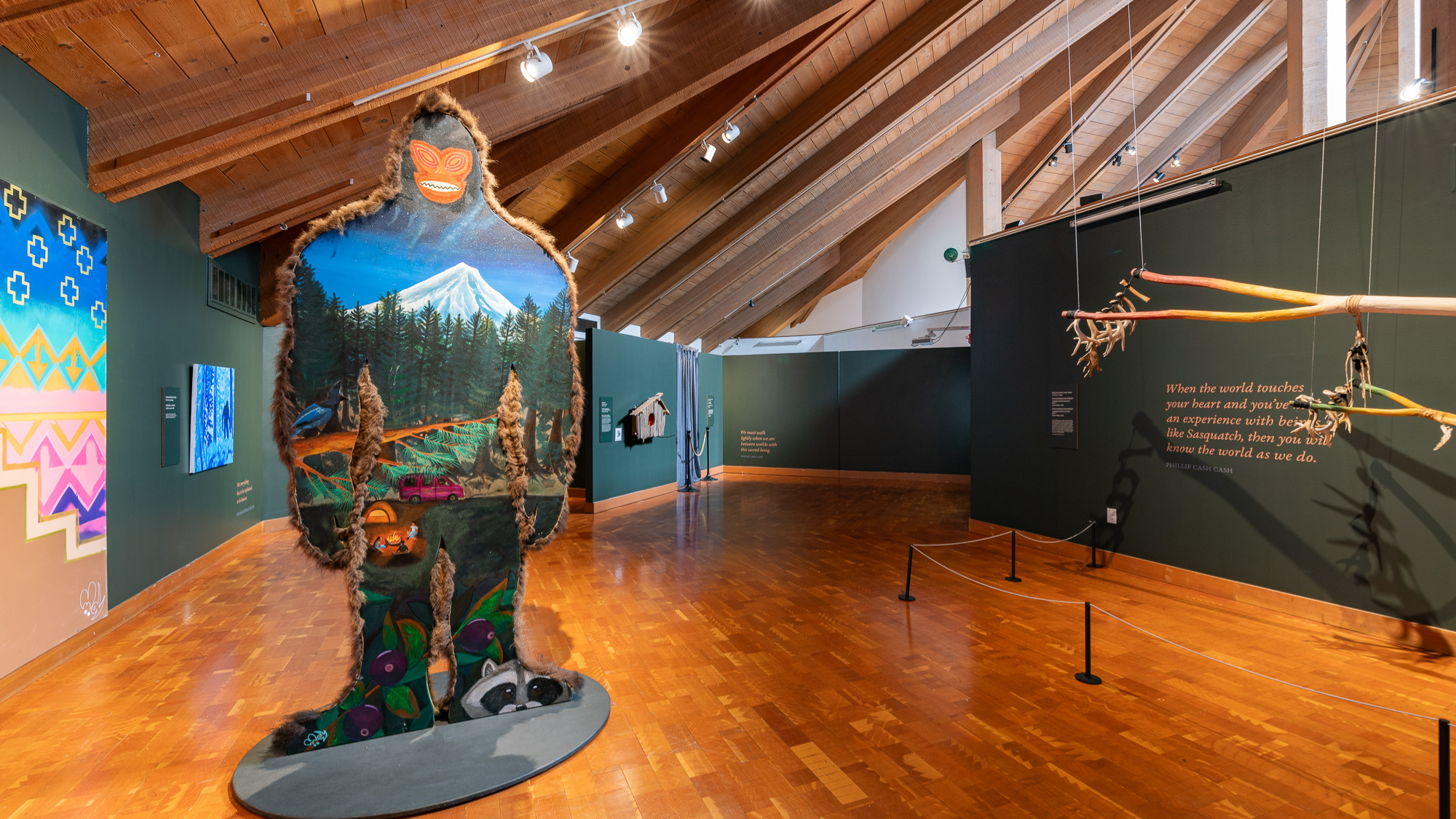 sasquatch exhibition art gallery open